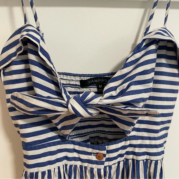 Rampage Striped Mini Dress Size Medium - Picture 3 of 5